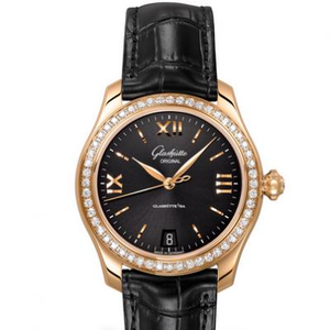 GF Fabbrica Glash-tte 100-04-32-15-04 Congressman originale Grande Data Moon Phase Watch