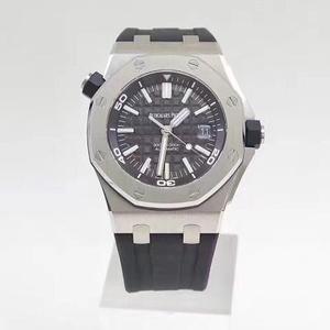 JF fabbrica Audemars Piguet Royal Oak offshore ap subacqueo AP15710 piastra bianca dotata della nuova versione del movimento 3120, la parte posteriore è reale