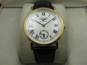 Longines Longines guarda la magnifica serie automatica meccanica orologio uomo L4.821.4.18.6 faccia bianca movimento svizzero