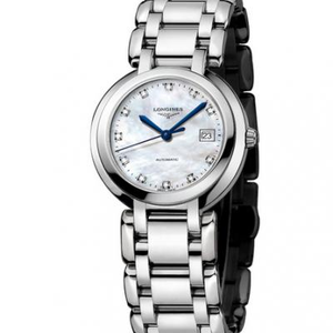 GS Longines Cuore e Luna Serie L8.110.4.87.6 Quartz Movimento Orologio donna Elegante e Perfetto Hot Selling Faccia Madre-perla