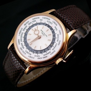 Patek Philippe Complication Chronograph Series 5130R-018 Orologio uomo World Time 18K Rose Oro Automatico Orologio Meccanico Trasparente Da Uomo