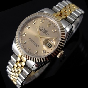 Uno a uno Swiss replica Rolex Rolex Collection Edition automatico meccanico orologio meccanico con 18K oro faccia doppia calendario doppio calendario