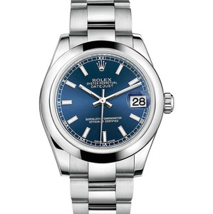 Rolex Datejust 116300 orologio da uomo (piastra blu) .