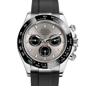 Orologio cronografo meccanico da uomo serie AR Rolex Daytona M116519ln-0024 versione grigia versione più alta 904L.