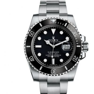 NAIL Rolex 116610LN-9720 Blackwater Ghost Men's Watch Ininless Steel Strap Automatic Mechanical Movement Close Bottom