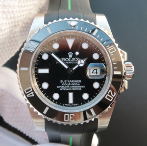 Rolex nero acqua fantasma nigger v7 versione SUB Submariner serie 116610LN nastro