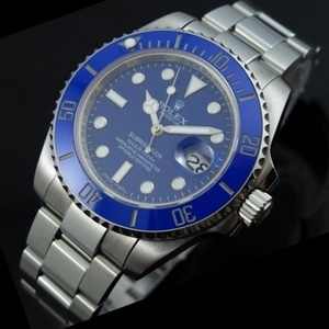 Orologio svizzero Rolex Rolex Stalker Uomo Orologio Blu Acqua Blu Acqua Fantasma Meccanico Automatico Meccanico Uomo