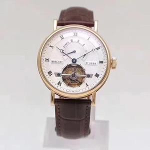 TF ha prodotto Breguet coaxial automatico tourbillon Uno dei rari oro rosa automatico tourbillon stili orologio maschile