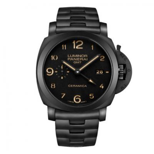 VS orologio di fabbrica Paner Sea PAM00438 "Black Warrior" nuovo aggiornato V3 tutto movimento nero, cassa in ceramica completa, orologio da uomo.