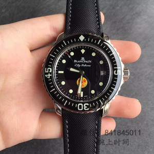 N Factory Blancpain Cinquanta Caccia edizione limitata Super Luminous Domed sapphire Crystal Bezel