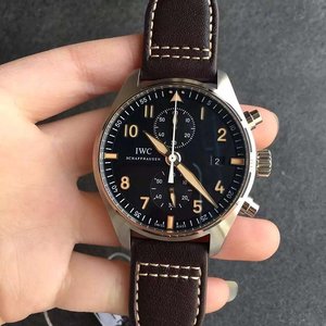 zf fabbrica IWC pilota Spitfire iw387808 in edizione limitata puntatore a colori retrò