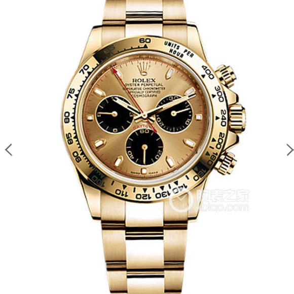 Rolex 116508 Universe Chronograph Daytona Series Full Gold Uomo Mechanical Watch di JH Factory - Clicca l'immagine per chiudere