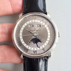 om新製品Blancpain villeretクラシックシリーズ6654ムーンフェイズディスプレイ市場で最も高いバージョンの時計