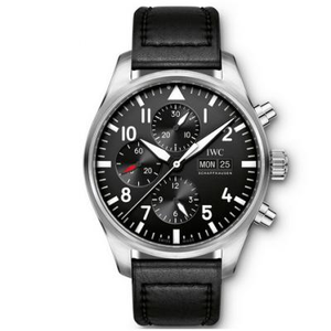 IWC IW377709 パイロット ASIA7750 自動機械機械メンズ腕時計