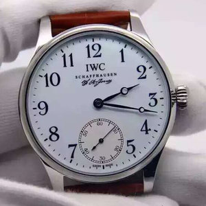 IWCポルトガルシリーズジョーンズシグネチャー記念モデル、マニュアル機械運動メンズウォッチ