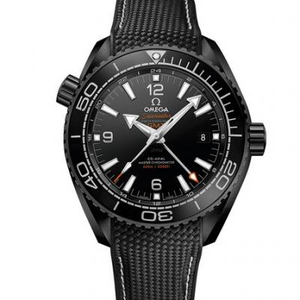 VSファクトリーオメガ215.92.46.22.01.001全ブラックセラミックオーシャンユニバース600m 「深海黒」機械式時計