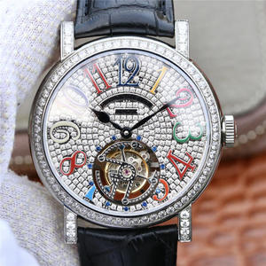 TWL Franck Muller Starry True Tourbillon lederen band automatisch mechanisch herenhorloge