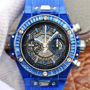 HB Hublot BIG BANG serie 411.JX.4802.RT rubberen band automatische mechanische herenhorloge