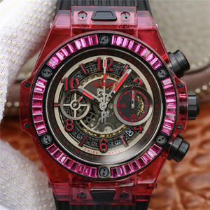 HB Hublot BIG BANG serie 411.JX.4802.RT rubberen band automatische mechanische herenhorloge