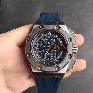 JF] AP Audemars Piguet Schumacher limited edition v2 movement, titanium + ceramic mixed made ring 44mm