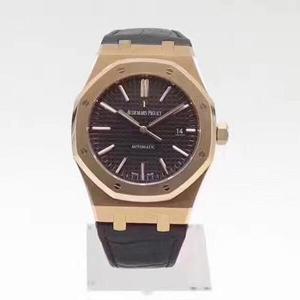 JF fabriek 2017 nieuwste verbeterde versie van Audemars Piguet AP15400 rubber band mannen mechanische horloge.