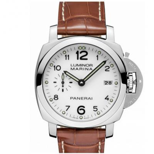 XF Panerai PAM523 LUMINOR 1950 serie dames kijken P9000 automatische mechanische uurwerk door de bodem