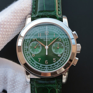 Patek Philippe complicatie serie 5070 manueel herenhorloge met 7750 mechanisch uurwerk aan de ketting.