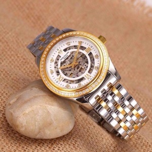 Zwitsers hoge imitatie Patek Philippe herenhorloge hol 18K goud automatisch mechanisch herenhorloge.
