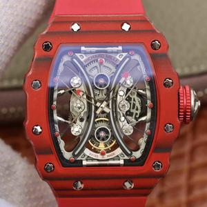 Top replica Richard Mille RM53-01 heren automatisch mechanisch horloge high-end koolstofvezel