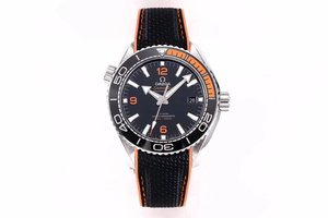 VS Factory Omega Ocean Universe 600m "Quarter Orange" mechanisch replica herenhorloge