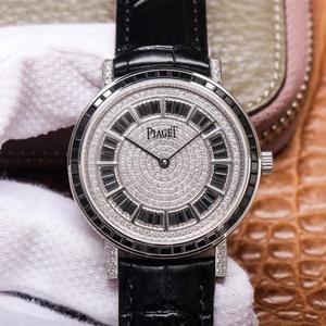 UU Piaget Piaget Extraordinary Treasure Series G0A40228 Ultradunne volledig strass mechanisch herenhorloge