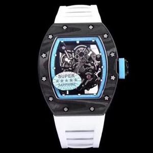 KV Taiwan fabriek Richard Mille RICHARDMILLE sterkste versie RM055 Baba Watson. Tiffany Blue Abu Dhabi racebaan speciaal