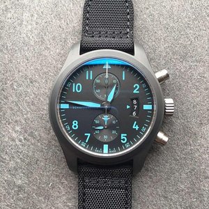 zf IWC Pilot Series Ceramic Case Landing Full Ceramic Case Watch