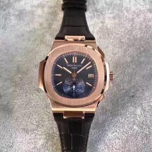 BP produced Patek Philippe Nautilus Chronograph Shanghai 7750 Machine Change Cal.CH28-520 C Movement Men's Watch