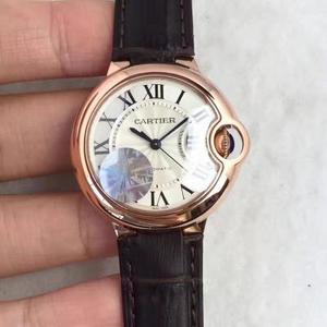 JF nytt produkt Cartier blå ballongserie multi-literal Medium 33MM 1: 1 importert bevegelse damer klokke.