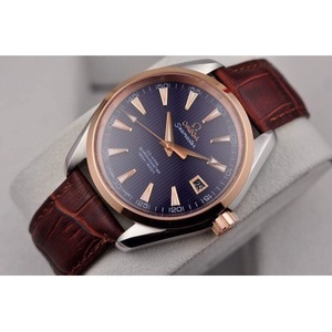 Swiss movement high imitation Omega Seamaster series watch Swiss 8500 automatic mechanical men's watch 18K rose gold