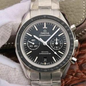 OM fabrikkreplika Omega Speedmaster Coaxial Chronograph Steel Band Herre Mekanisk Klokke En til En Topp Replikkeklokke