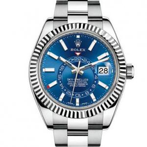 N Factory Rolex Skywalker SKY-DWELLER 326934-0003 Dual Time Zone Mechanical Men's Watch Watch.