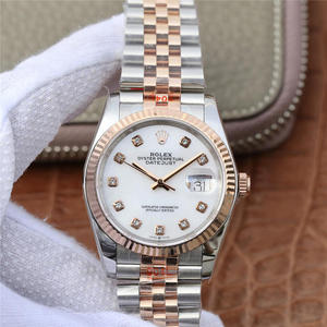 GM new Lady datejust 36mm rose gold 2018 new datejust 14k gold-covered series automatic mechanical movement stainless steel strap