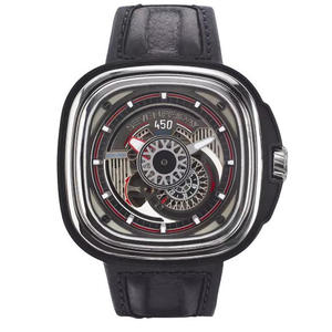 Syv SEVENFRIDAY P3C / 01-belte menns mekaniske klokke.