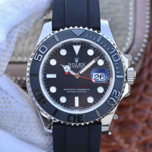 AR Factory Rolex YM Yacht YACHT-MASTER "116655" (iate) série 904 relógio mecânico masculino de aço