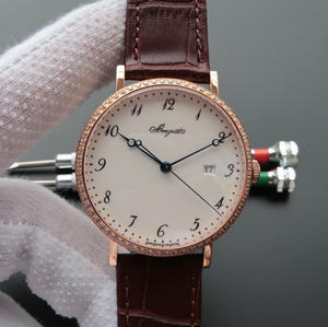 FK Breguet Classic Series 5177BA/29/9v6 Relógio mecânico masculino Rose Gold Diamond