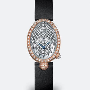 Relógio feminino napolitano Breguet, relógio mecânico de alta qualidade