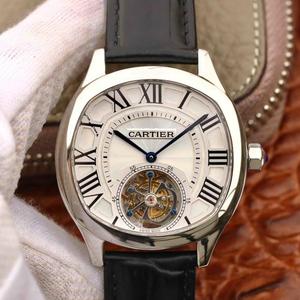 BL Cartier Drive De Cartier série true tourbillon assistir verdadeiro tourbillon movimento manual relógio masculino