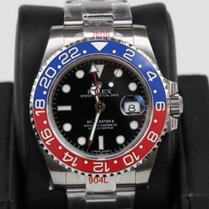 GM Novo Produto Rolex Greenwich ll: v2 Versão Atualizada 3186 Core 904 Relógio Mecânico Masculino de Aço Inoxidável