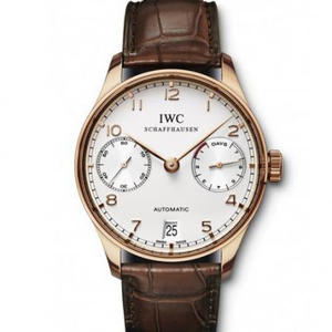 IWC IW500101 Gold Portuguese 7 Portuguese Seven New Portuguese Seven Series: Portuguese IW500101 custom 52010 automatic mechanical men's watch