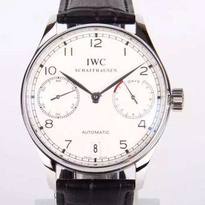 IWC Português 7ª Cadeia V3 Versão Atualizada Equipada com versão personalizada do Relógio Masculino de Movimento Totalmente Automático Cal.51011