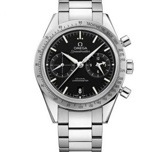 Réplica de fábrica OM Omega Speedmaster série 331.10.42.51.01.001 (57 cronógrafo coaxial) versão mais alta.