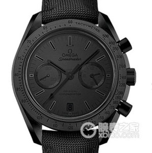 Omega Speedmaster Série Lua Rosto Escuro Rosto Preto Faixa Masculina relógio