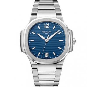 Fábrica da PF Patek Philippe Nautilus série esportiva 7118/1A-001 relógio mecânico feminino